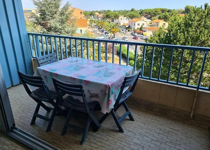 Apartment A Argeles-sur-mer, 200m De La Plage, 4 Pers., Loggia, Parking Securise - Fr-1-388-197 *